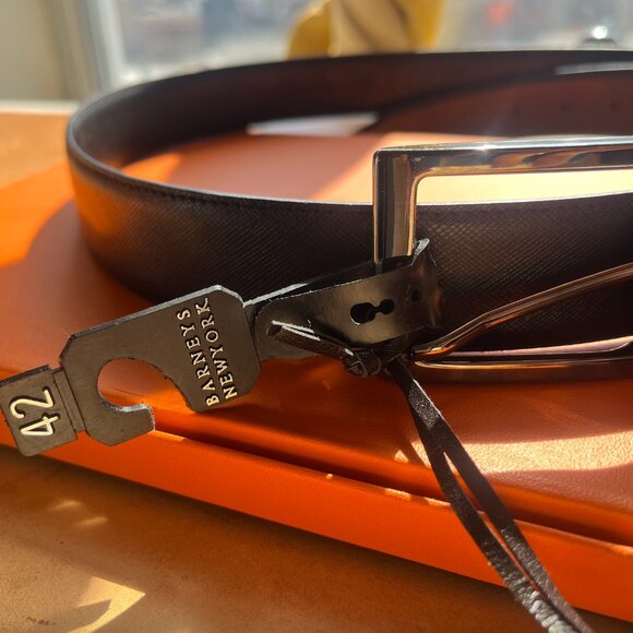 New with Tag Leather Roberto Cavalli, Mens Belt - Picture 4 of 5